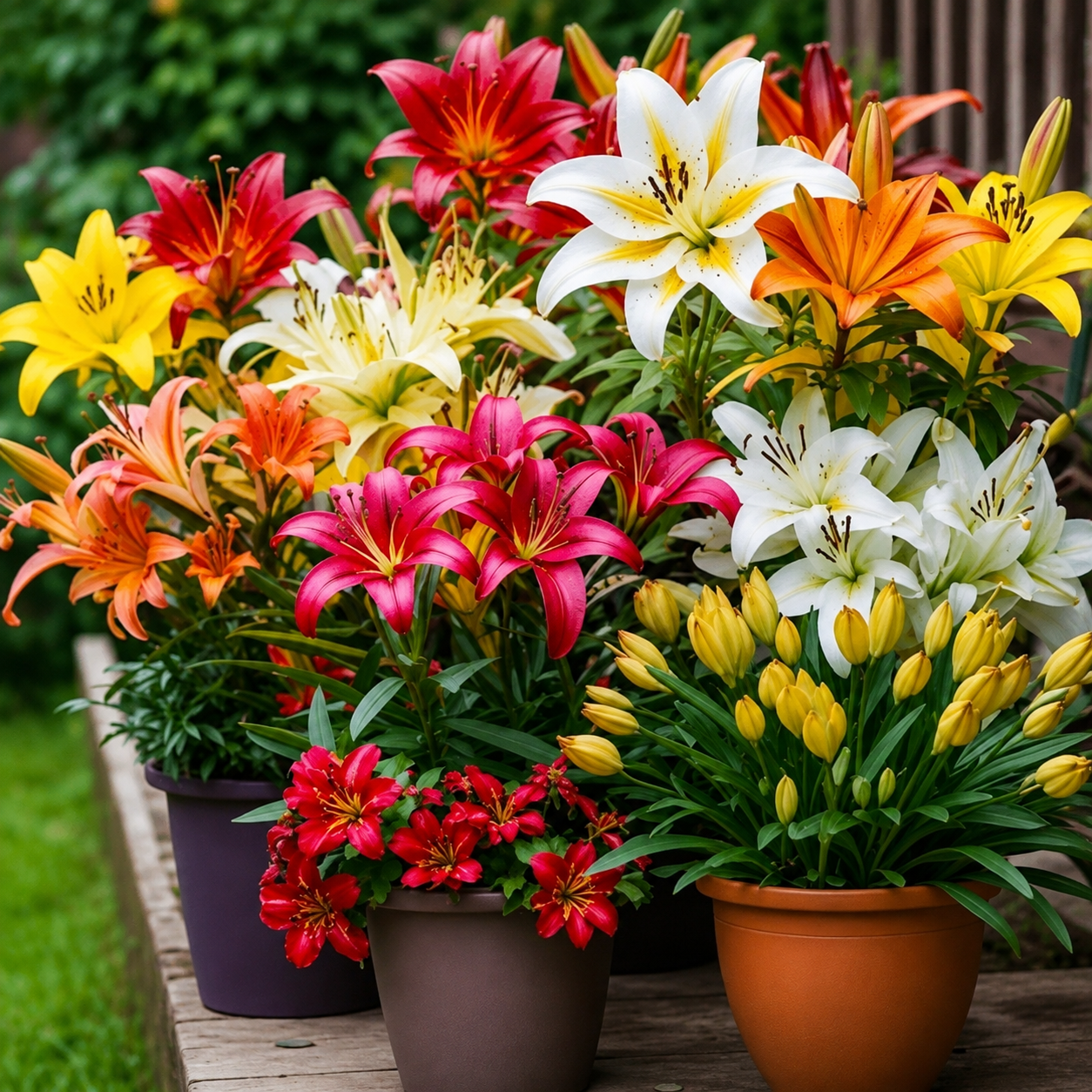 100 Pieces Outdoor Lily Orchid Flower Seeds For Planting