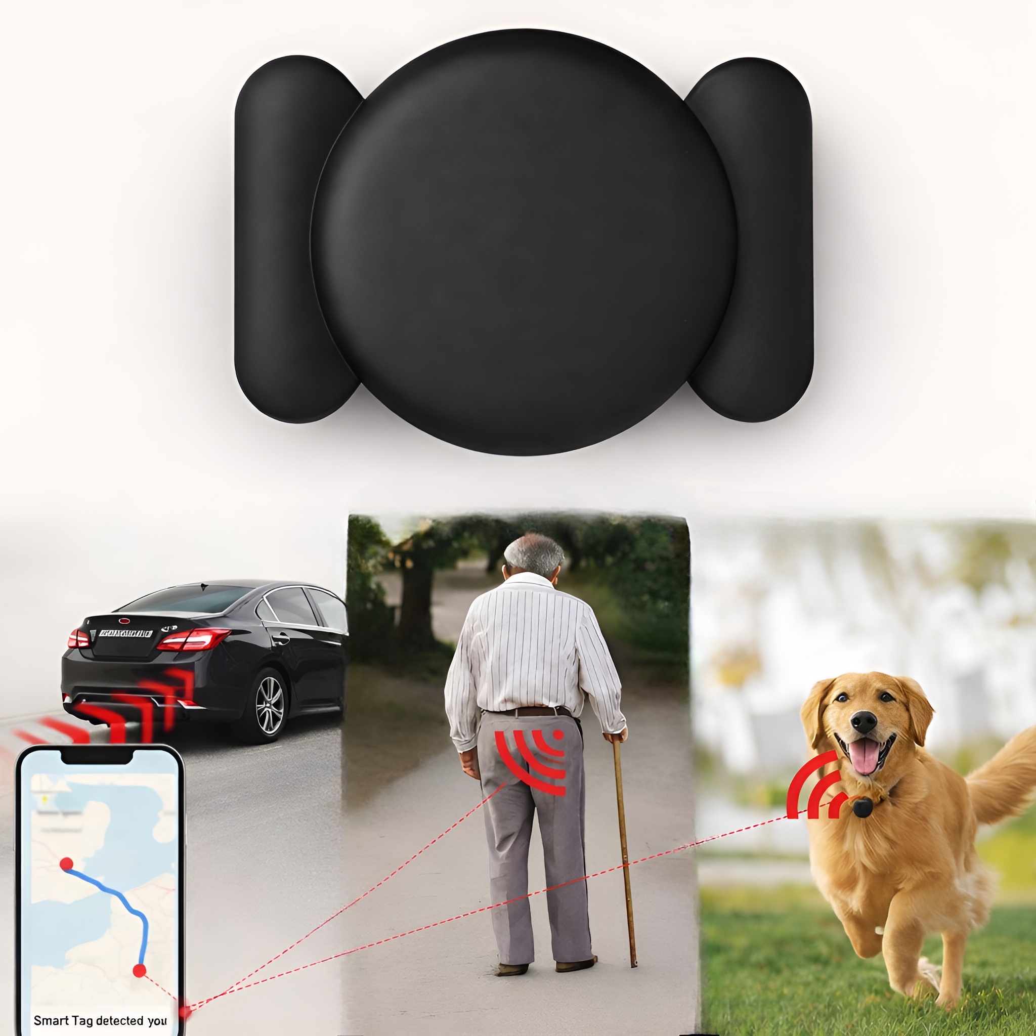 Mini Wireless GPS Tracker With Magnetic Case For Vehicles