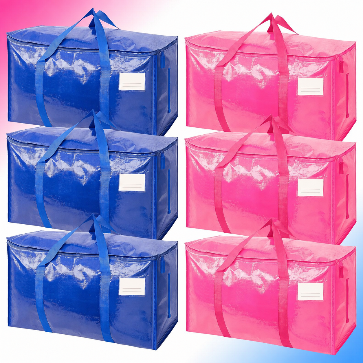 Large Heavy Duty Foldable Moving Bags With Carrying Handles