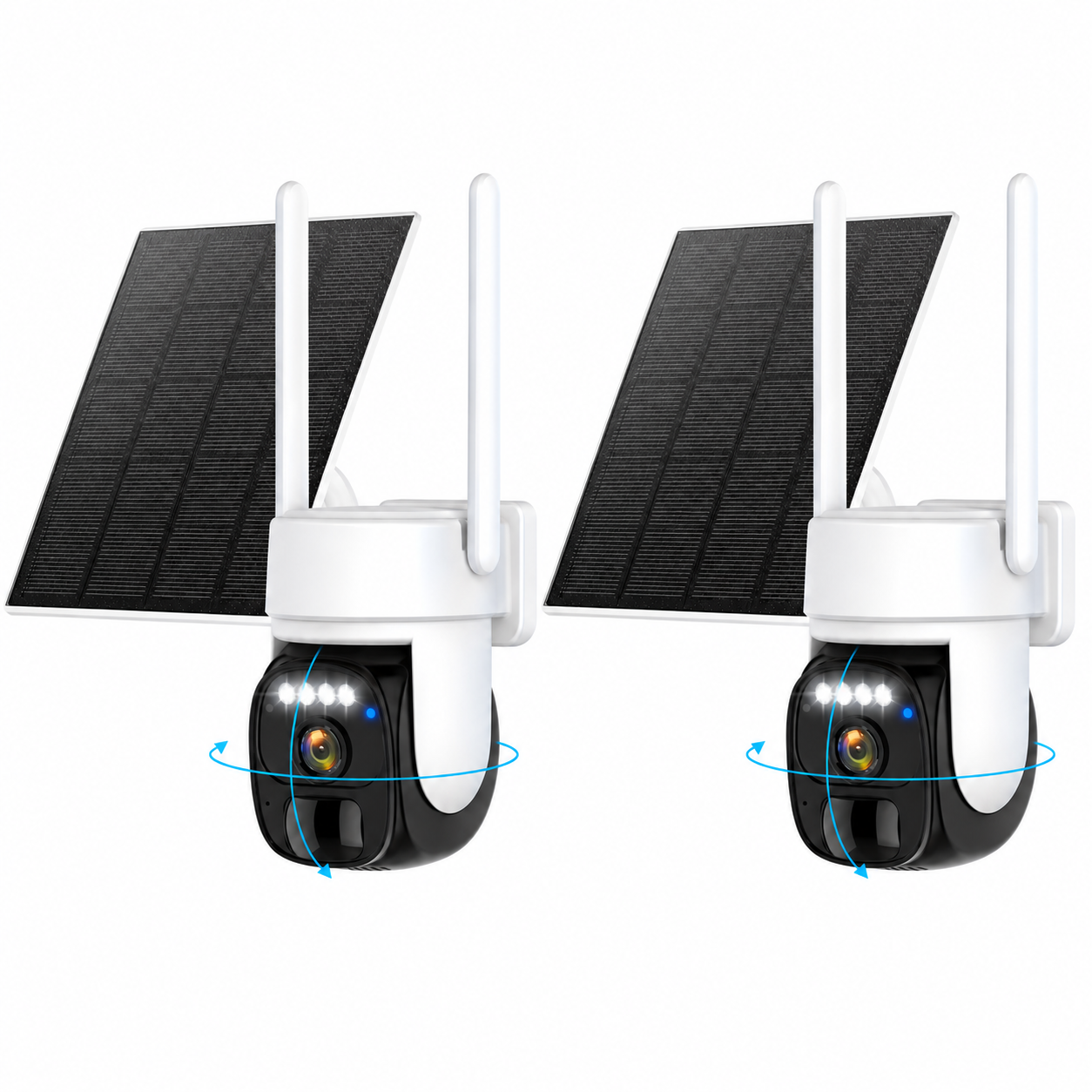 WiFi Solar Security Camera With Two Way Audio And Motion Detection