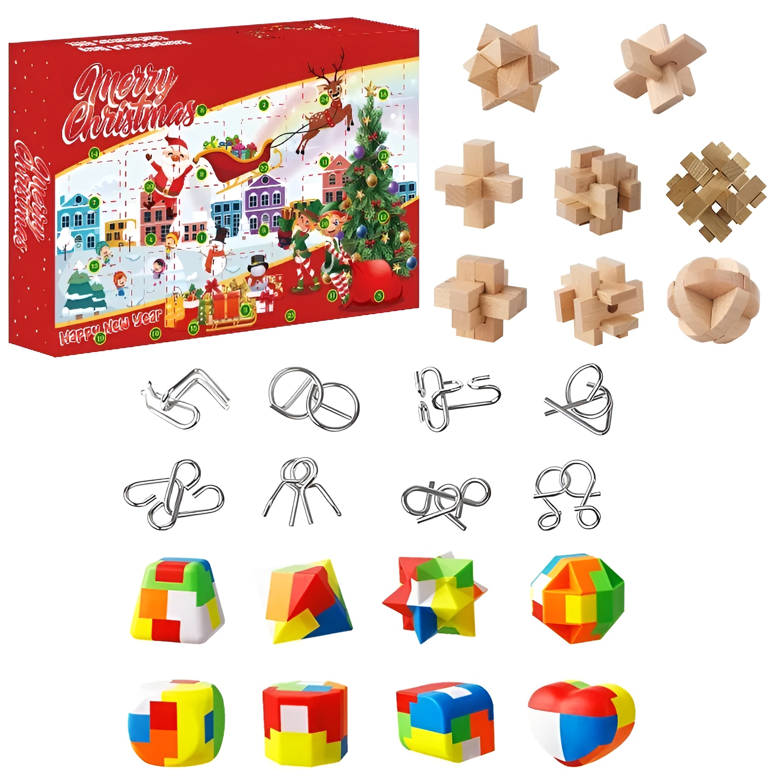 Christmas Advent Calendar 2025 With 24 Day Countdown And Fidget Toys