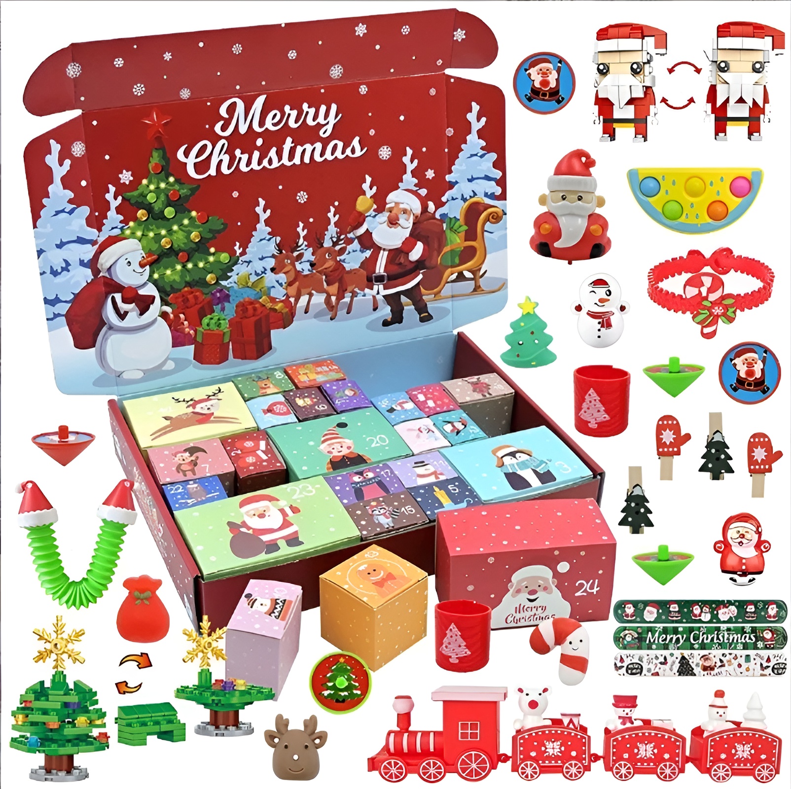 Christmas Advent Calendar 2025 With 24 Day Countdown And Fidget Toys