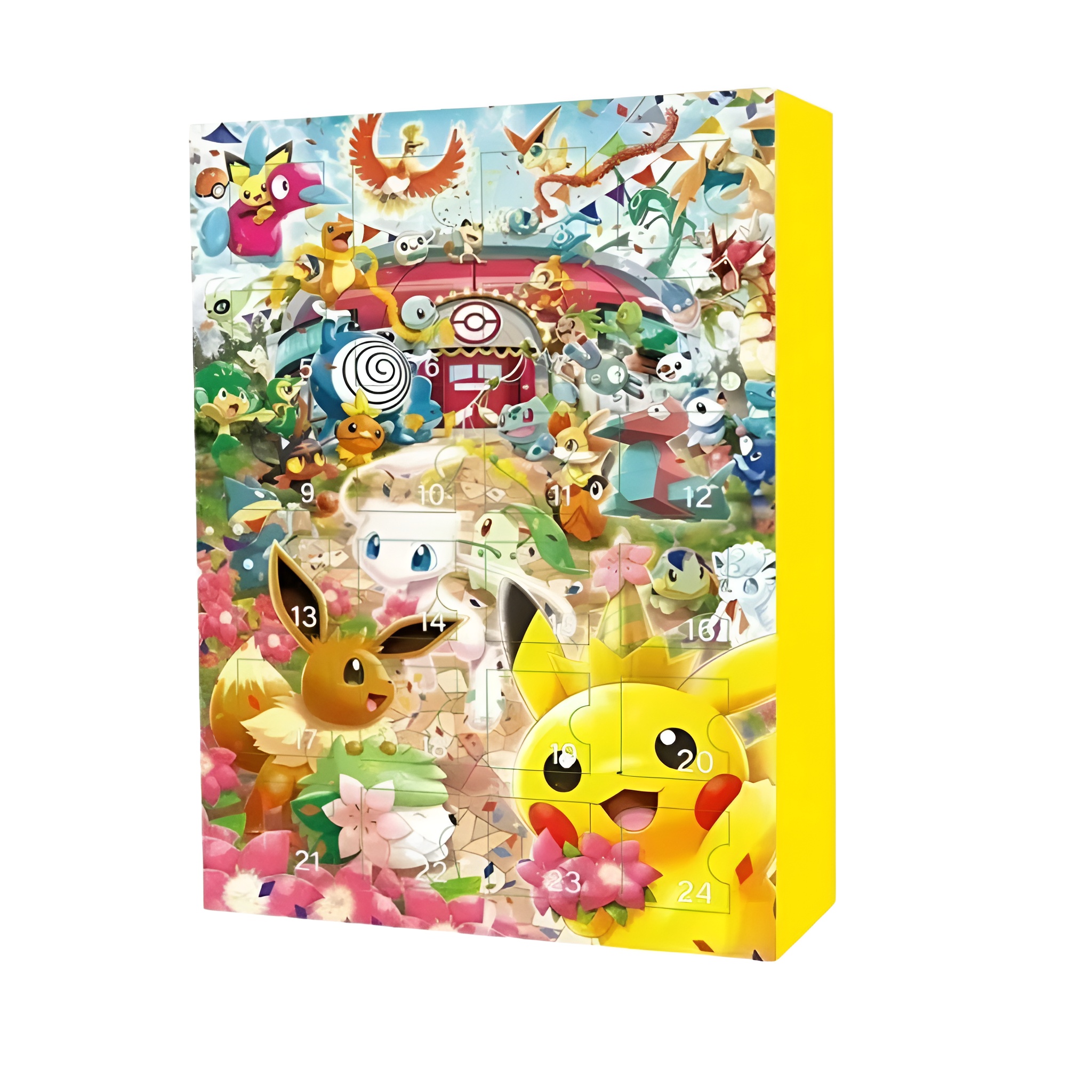 Christmas Advent Calendar With 24 Day Countdown And Anime Figures For Kids