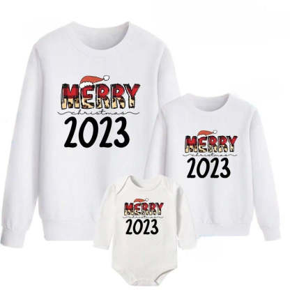 Christmas Printed Matching Family Sweatshirt - Grafton Collection
