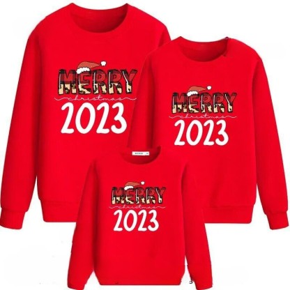 Christmas Printed Matching Family Sweatshirt - Grafton Collection