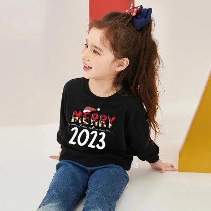 Christmas Printed Matching Family Sweatshirt - Grafton Collection