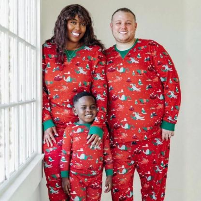 Santa Claus Xmas Pajamas Set - Grafton Collection