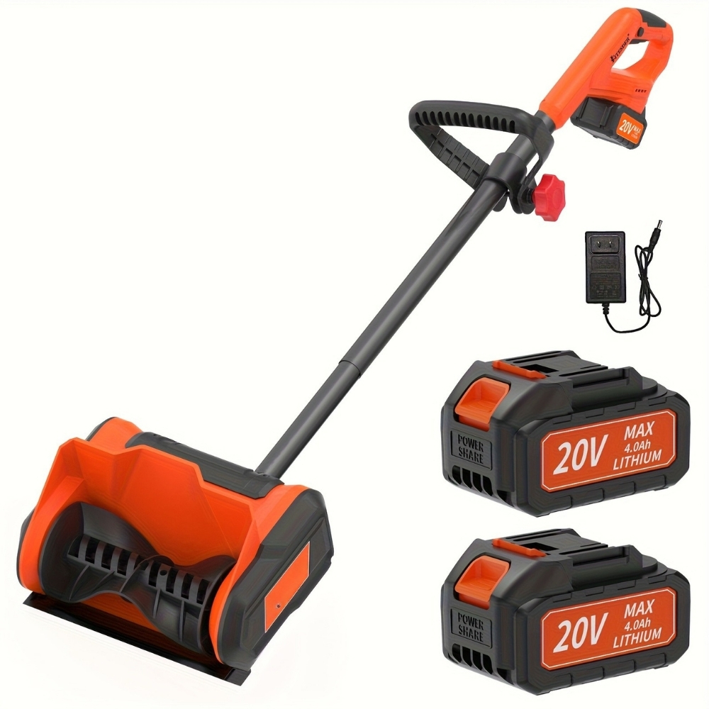 Cordless Snow Blower With Quick Battery Charging