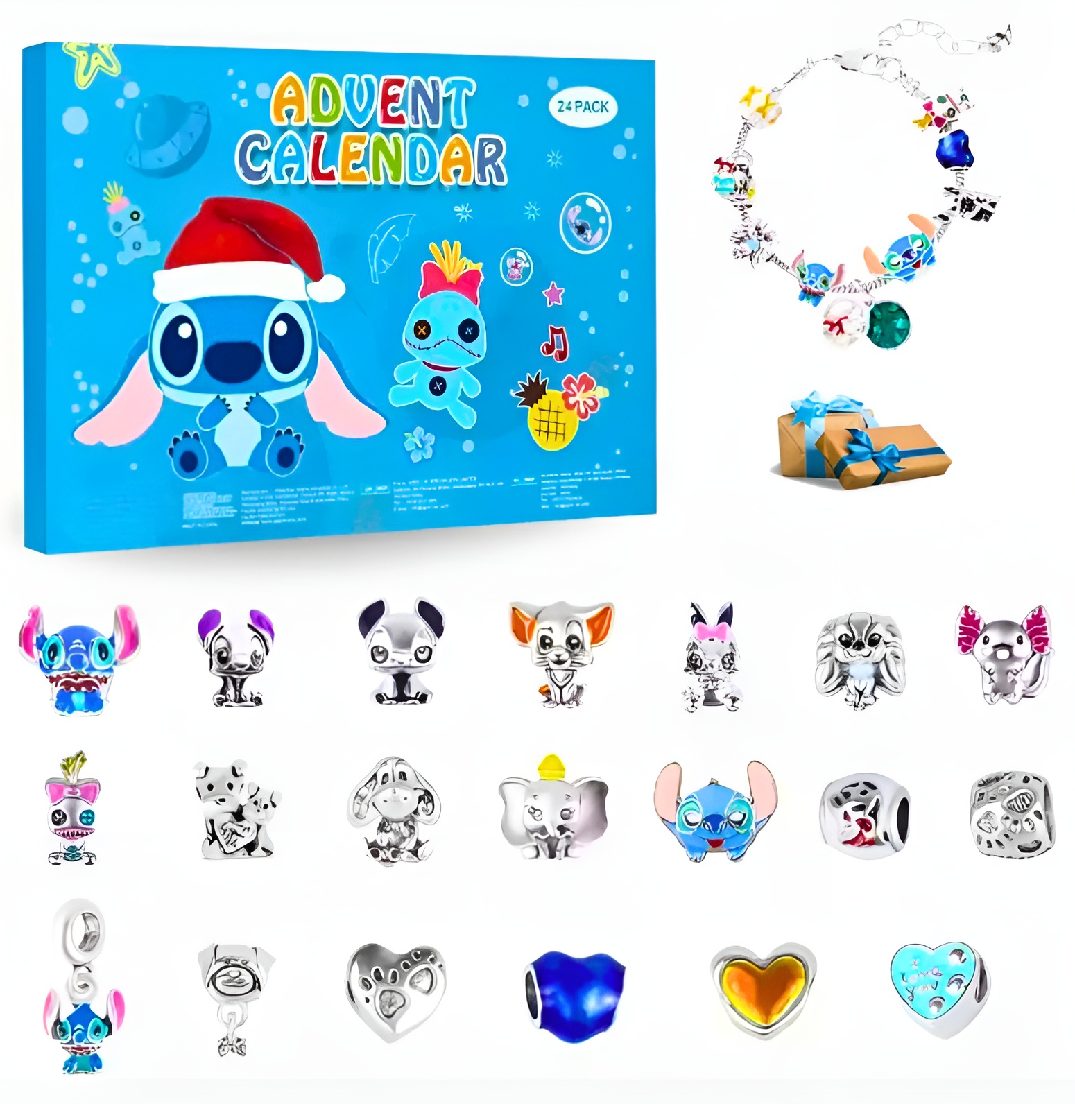 Cozy Christmas Plush Countdown Calendar