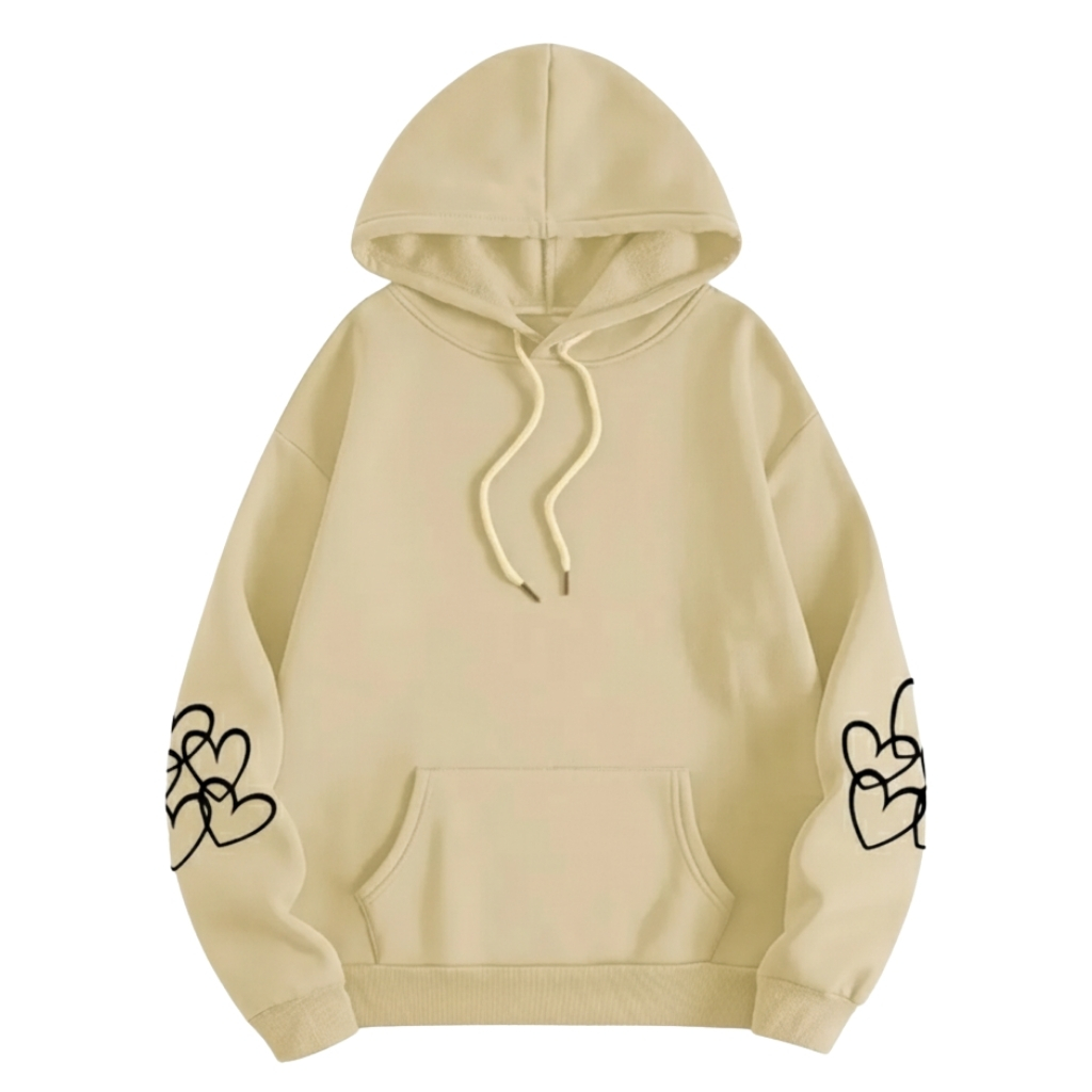 Cozy Highland Cow Printed Hoodie For Women