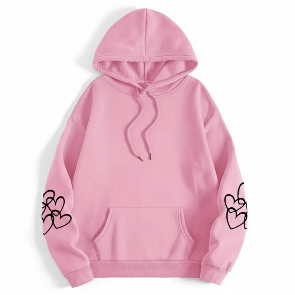 Cozy Highland Cow Printed Hoodie For Women