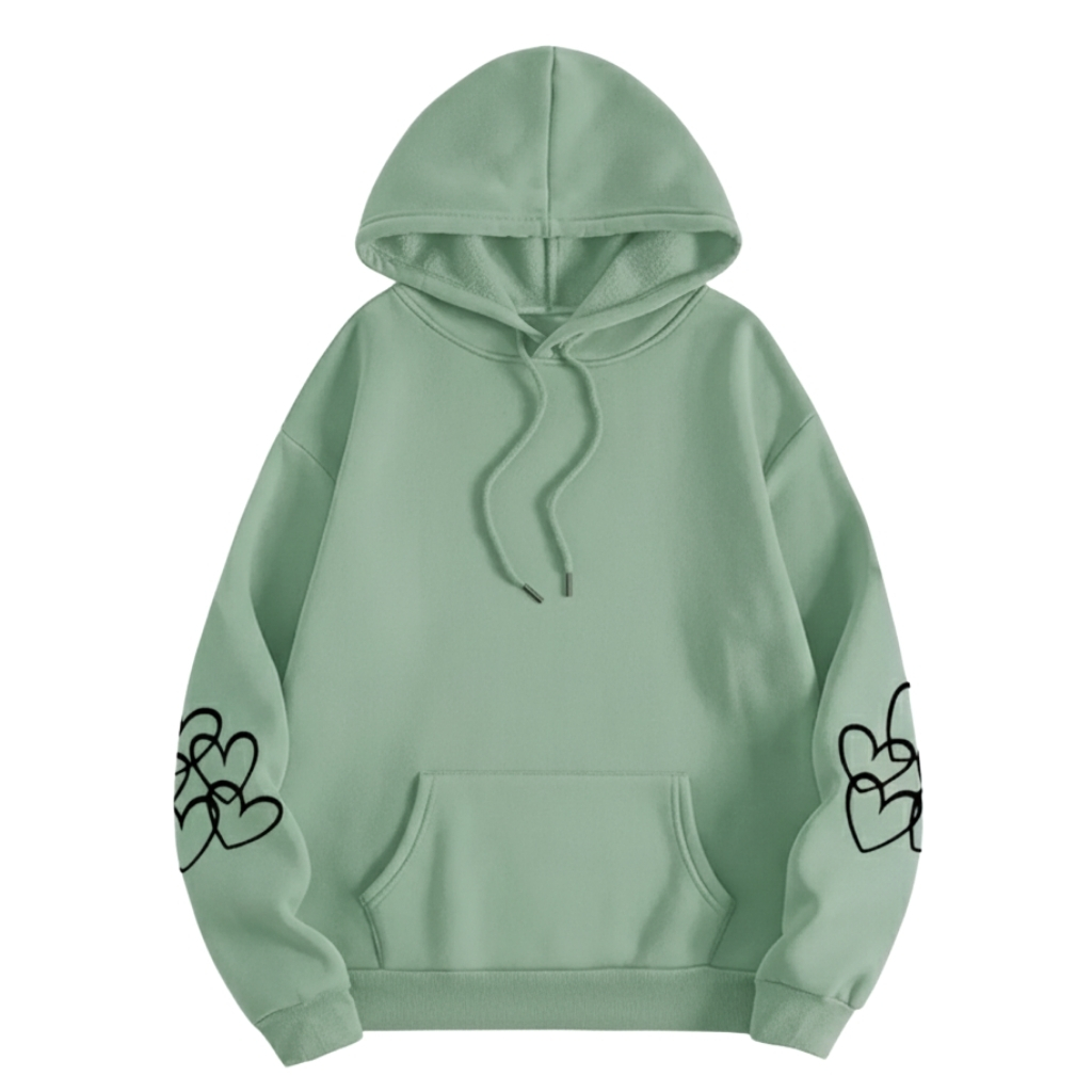 Cozy Highland Cow Printed Hoodie For Women