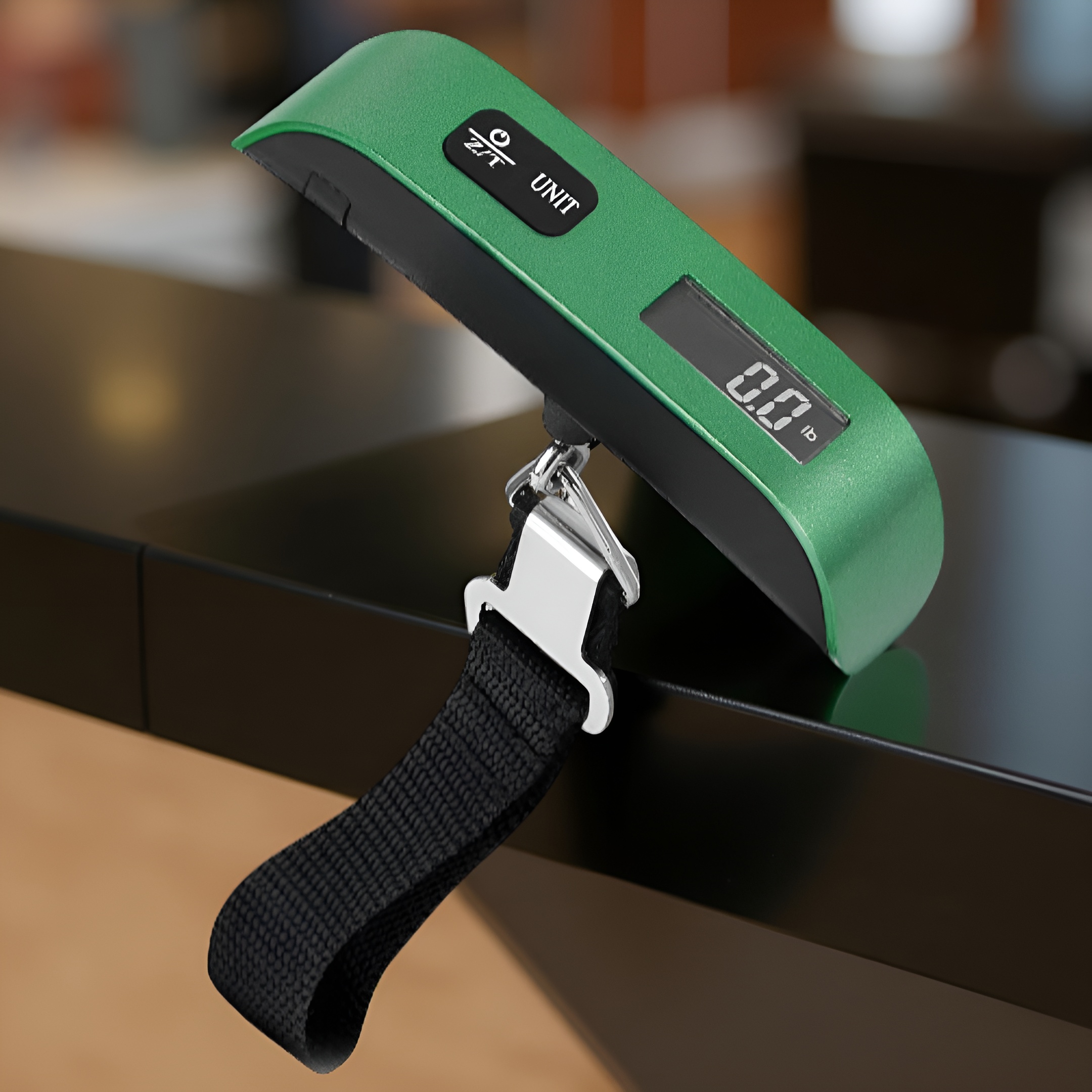 Digital Luggage Scale 50kg With LCD Display, Overload Alarm And Temperature Sensor