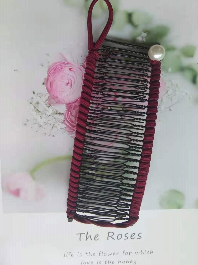 Vintage Stretchy Banana Clip - Grafton Collection