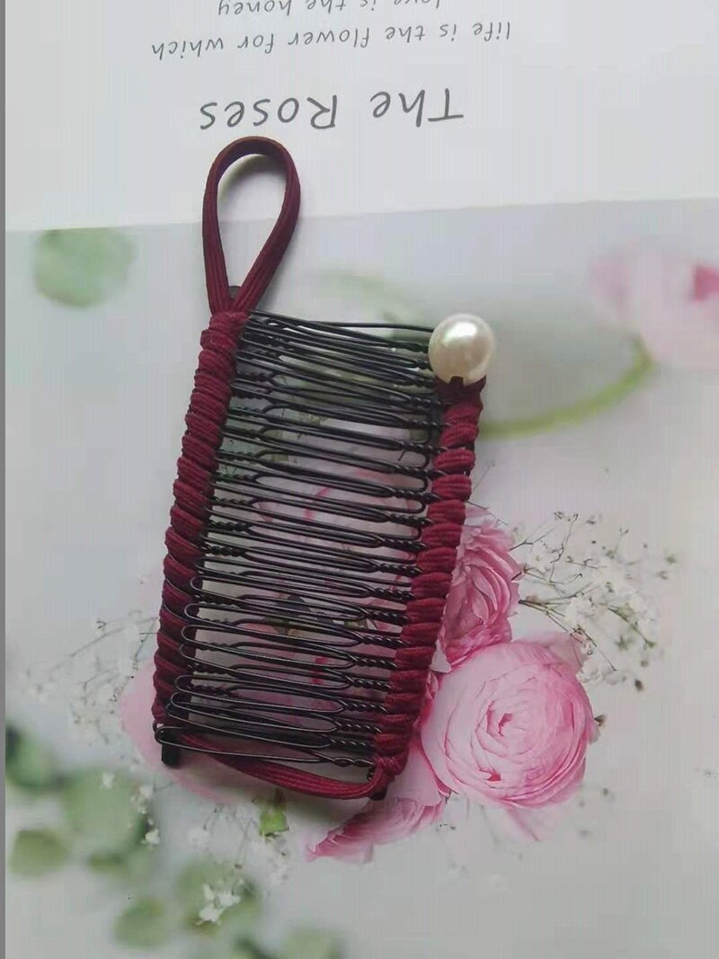 Vintage Stretchy Banana Clip - Grafton Collection