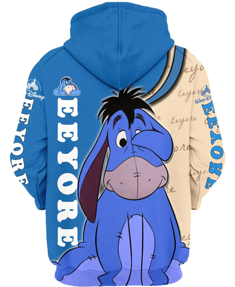 Eeyore Donkey Zip Up Hoodie - Grafton Collection