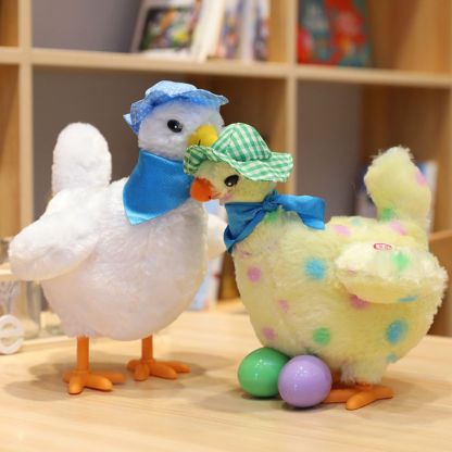 Electric Crazy Plush Hen - Grafton Collection