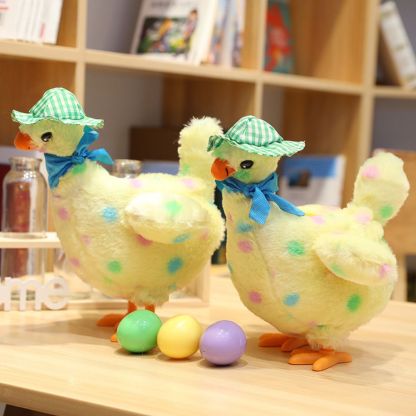 Electric Crazy Plush Hen - Grafton Collection