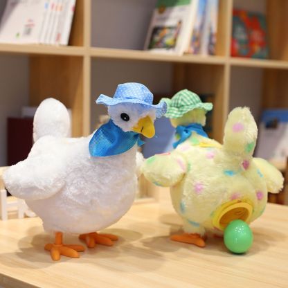 Electric Crazy Plush Hen - Grafton Collection