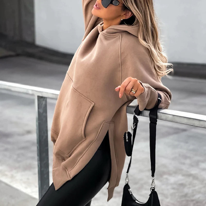 Comfy Oversized Hoodie Dress - Grafton Collection
