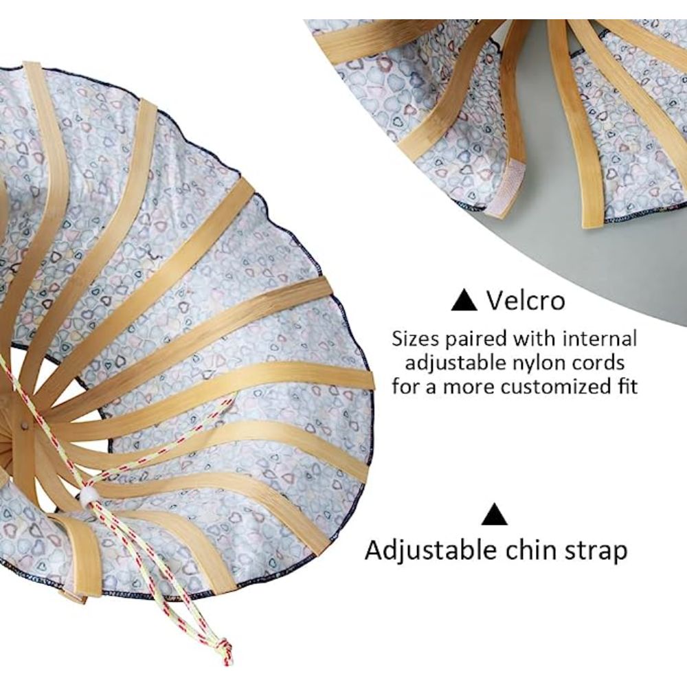 Fashionable Bamboo Fan Hat - Grafton Collection