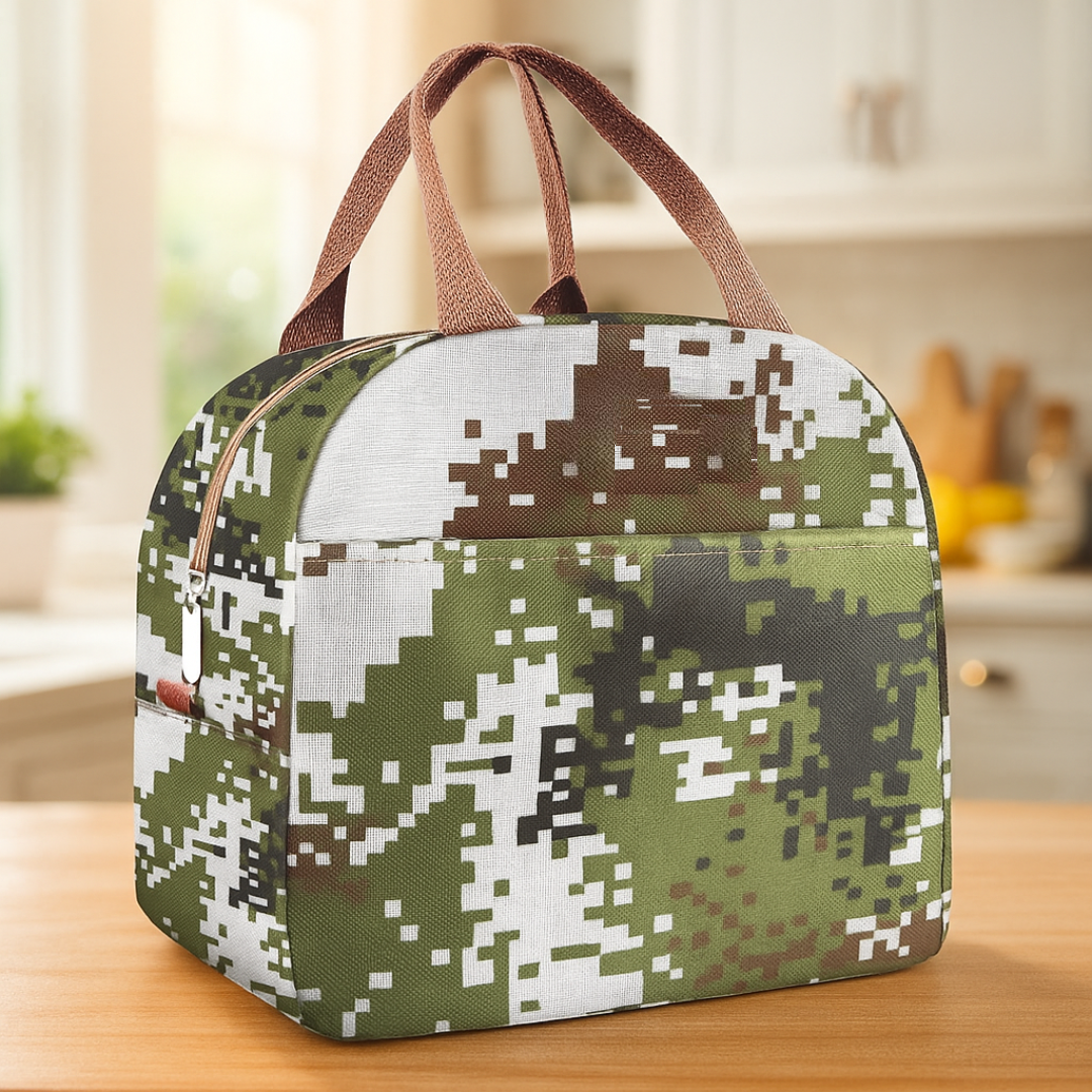 Insulated High Capacity Lunch Box Bag For Women And Men