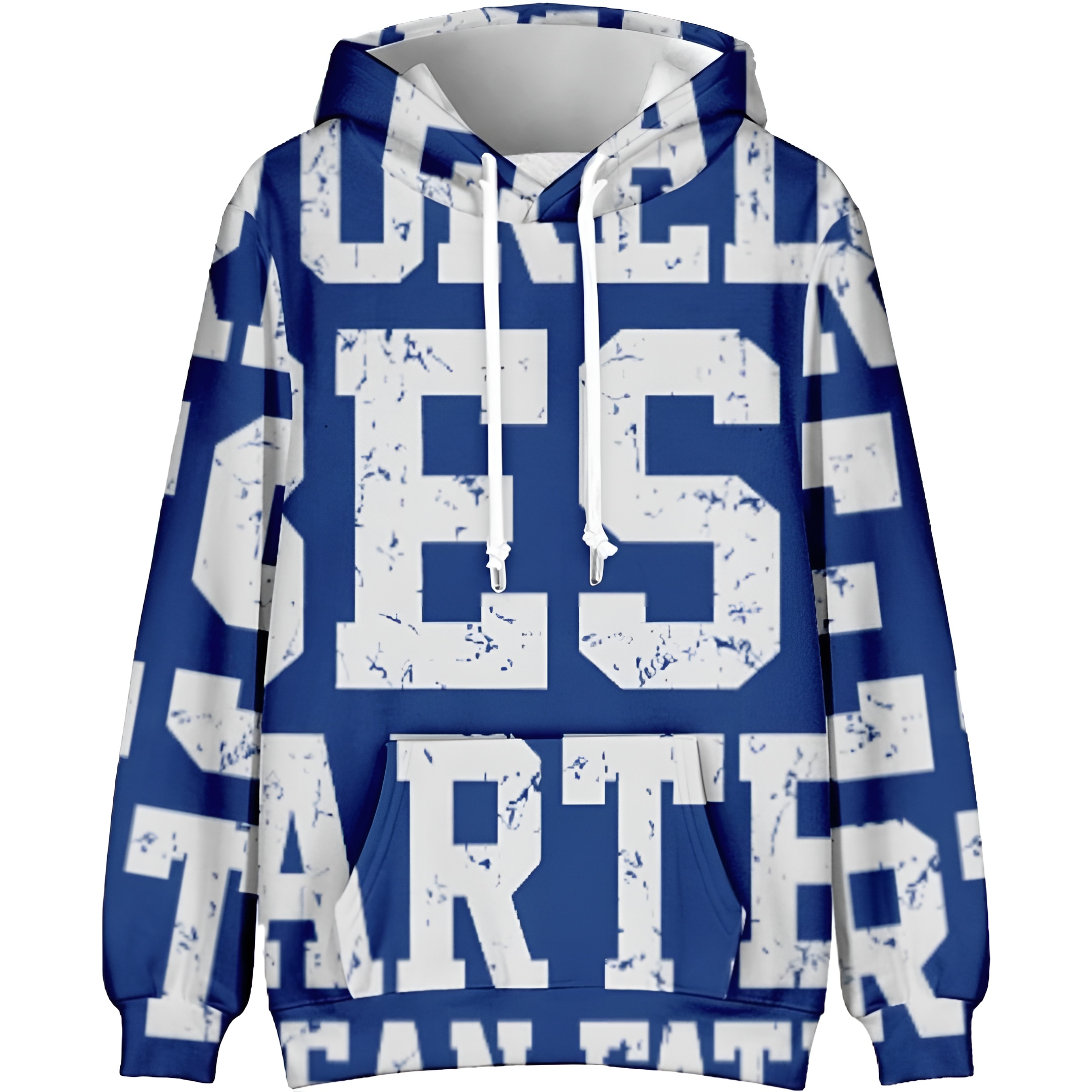 Funny Snowflake Reindeer Graphic Long Sleeve Christmas Hoodies