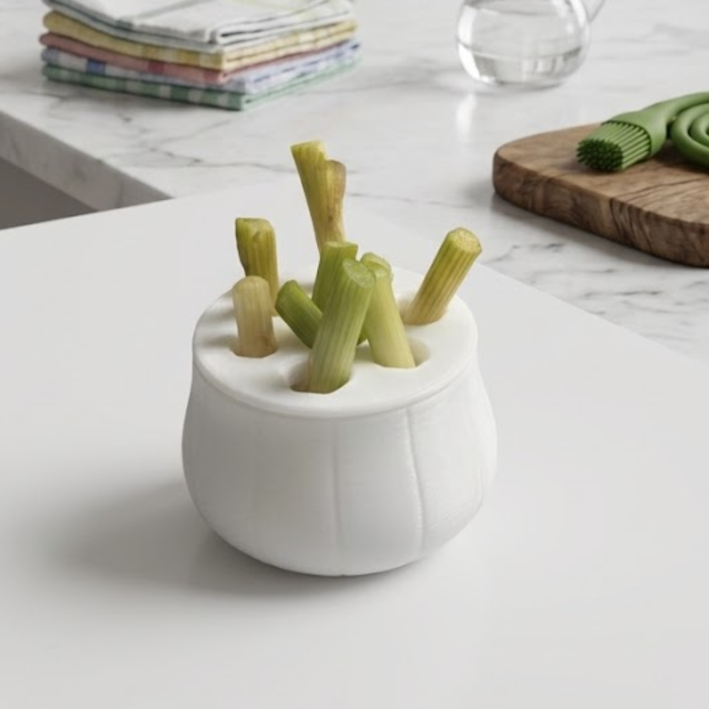 Indoor Kitchen Soil Hydroponics Green Onion Regrowth Planter Tool