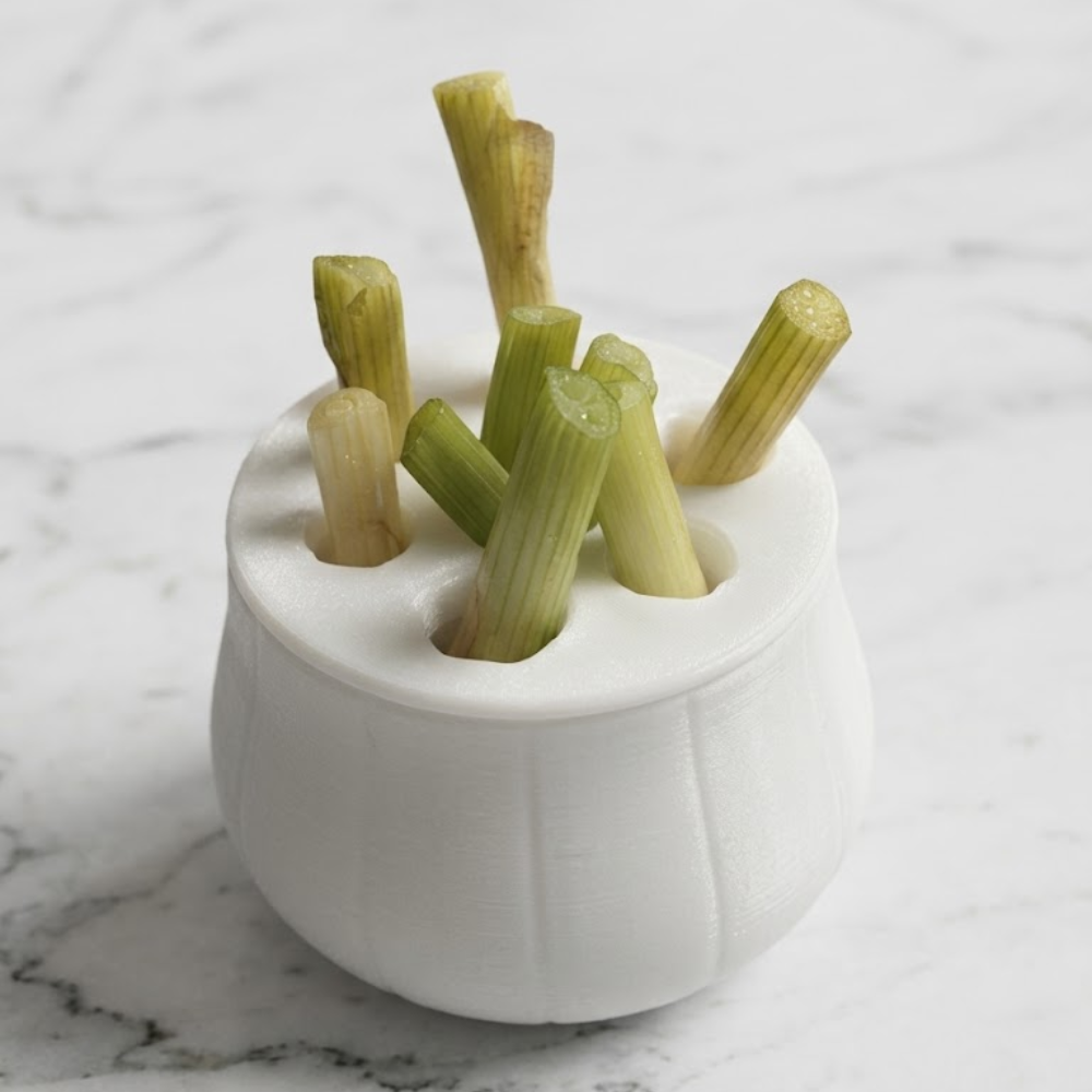 Indoor Kitchen Soil Hydroponics Green Onion Regrowth Planter Tool