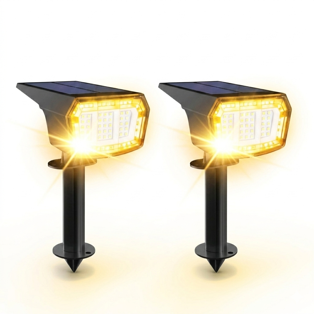 9 Lighting Solar LED Spot Lights For Outdoor 