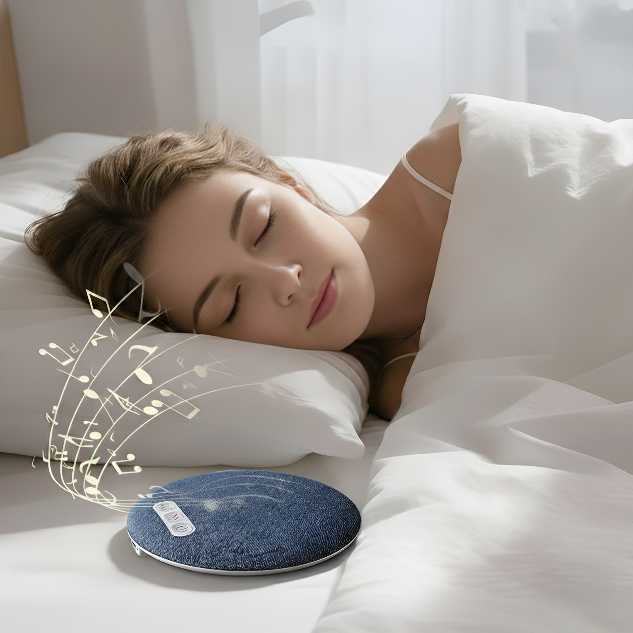 Bluetooth Pillow Speaker With Timer For Private Night Audio