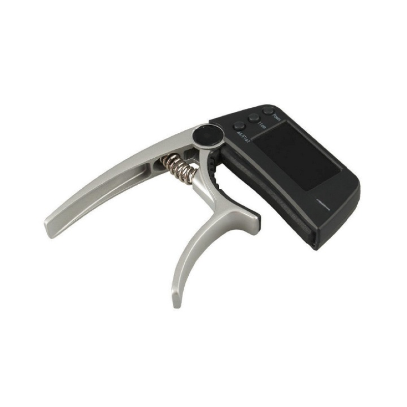 Dual Use Guitar Capo Tuner With LCD Display - Grafton Collection