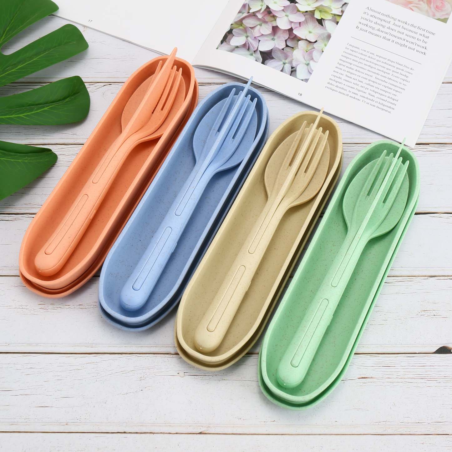 3-In-1 Portable Cutlery Sets + Case - Grafton Collection