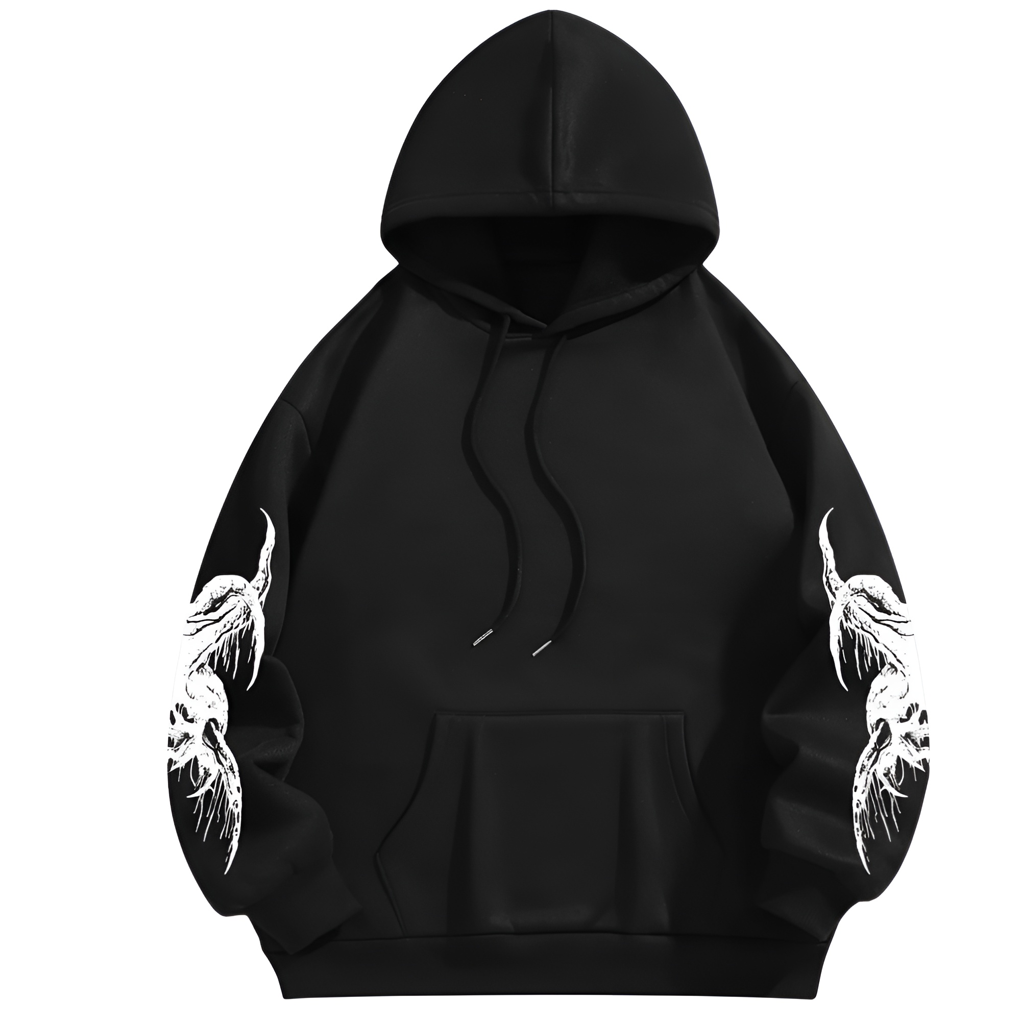 Halloween Graphic Print Hoodie For Women