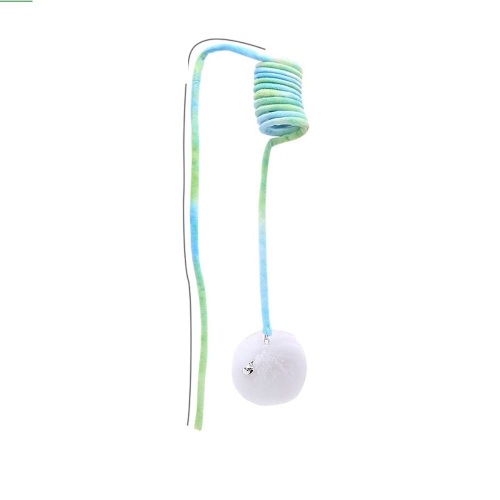 Hanging Spring Plush Ball Cat - Grafton Collection