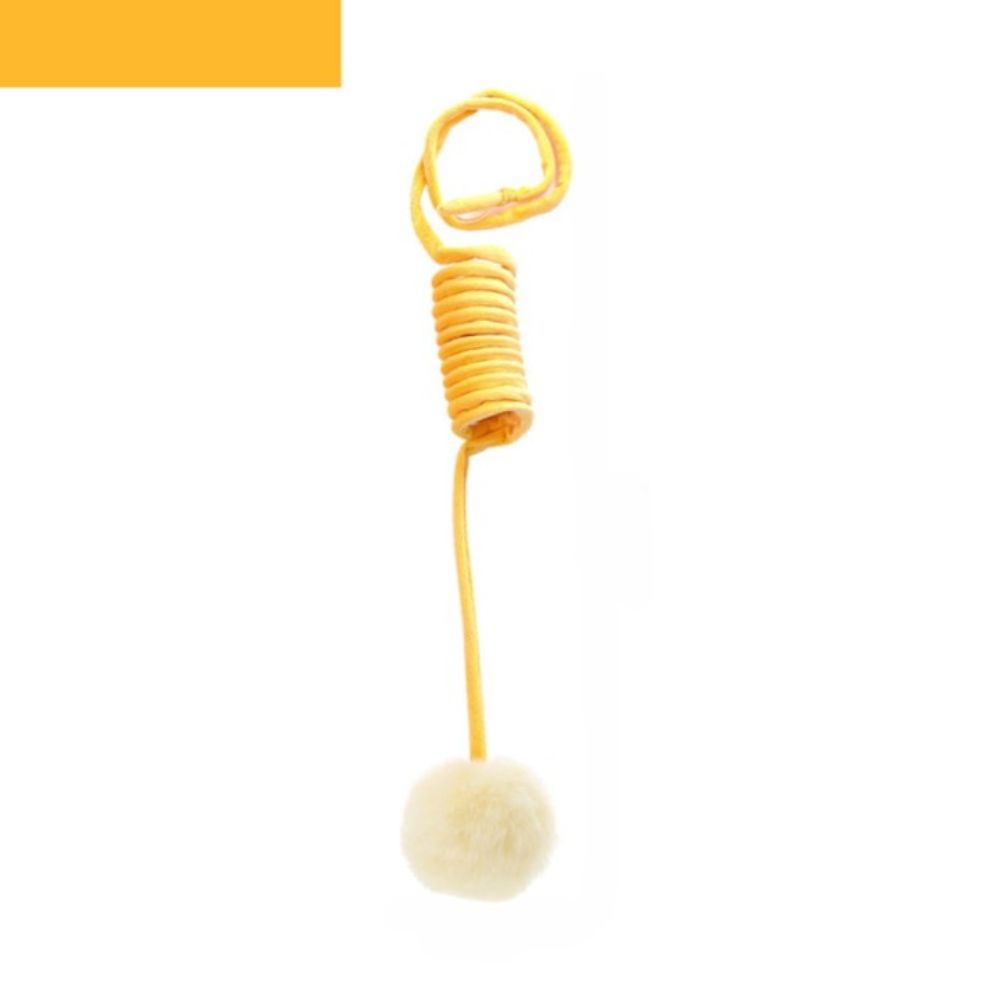 Hanging Spring Plush Ball Cat - Grafton Collection