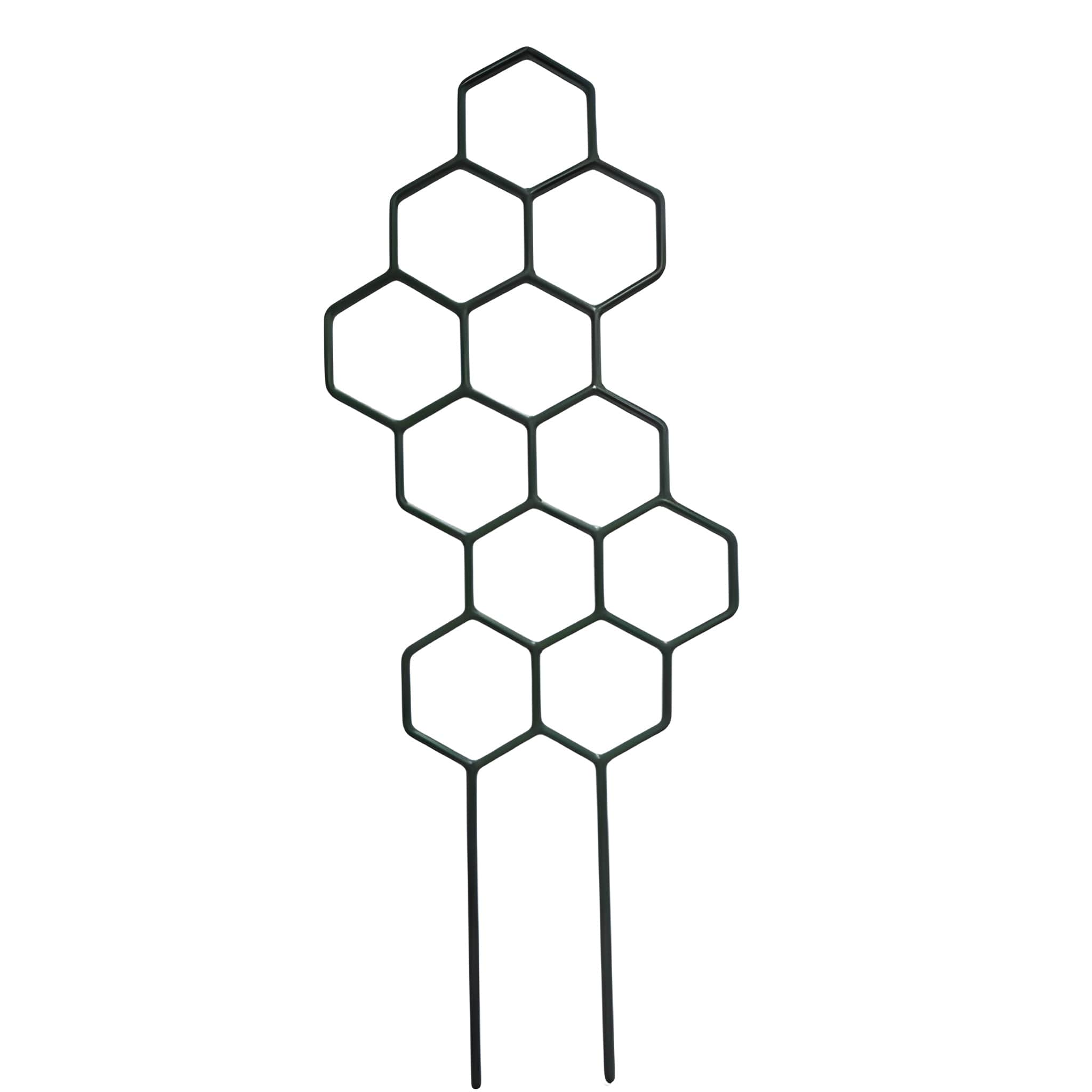 Hexagonal Honeycomb Pillar Support Rack For Potted Vines