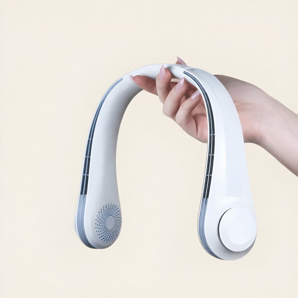 Nursing Cover With Built In Fan And Noise Cooling Design