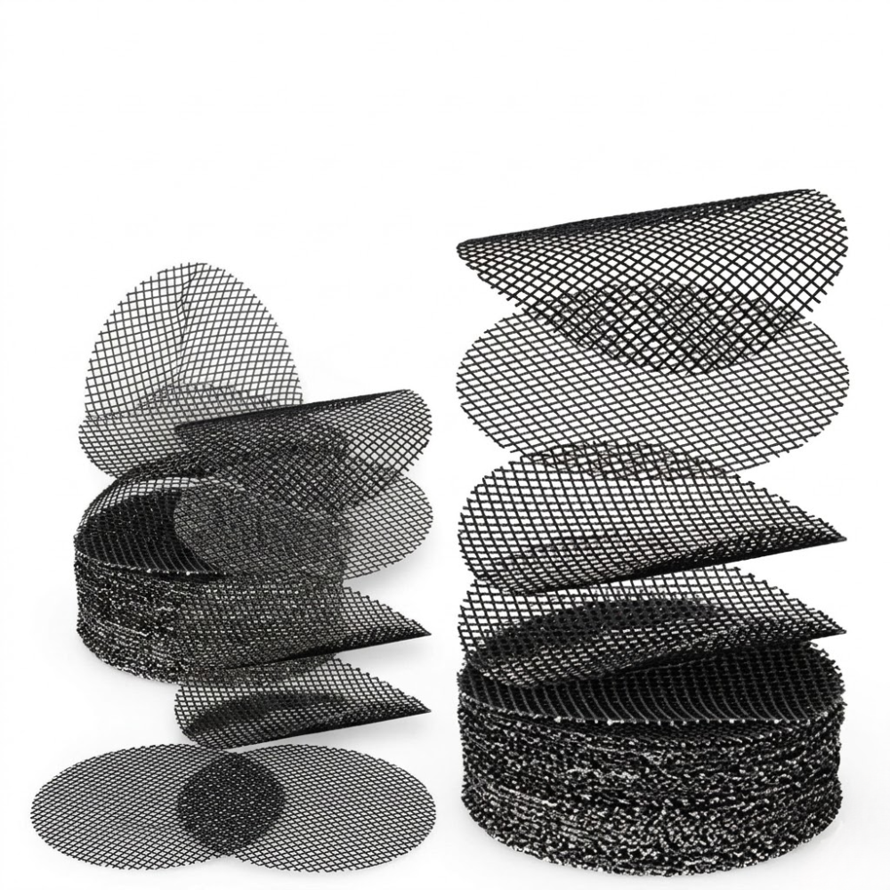 Round Drainage Hole Mesh Screen Net Pad For Flowerpot Bottom