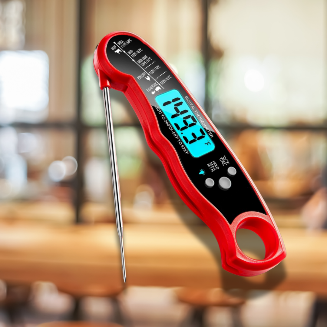 Instant Thermometer For Cooking Grilling Air Fryer Griddle Probe Kitchen Gadgets