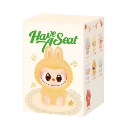 Labubu The Monsters Have a Seat Vinyl Plush Blind Box Series