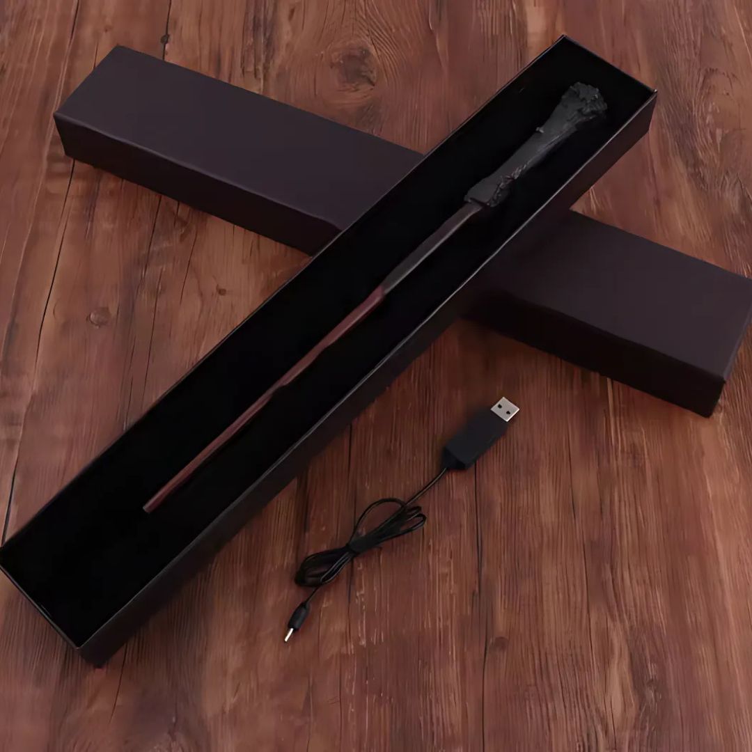 Magic wand that casts spells