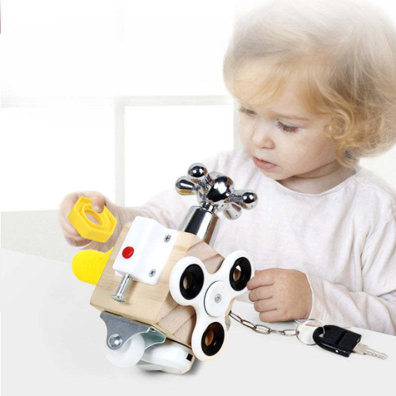 Montessori Busy Cube - Grafton Collection