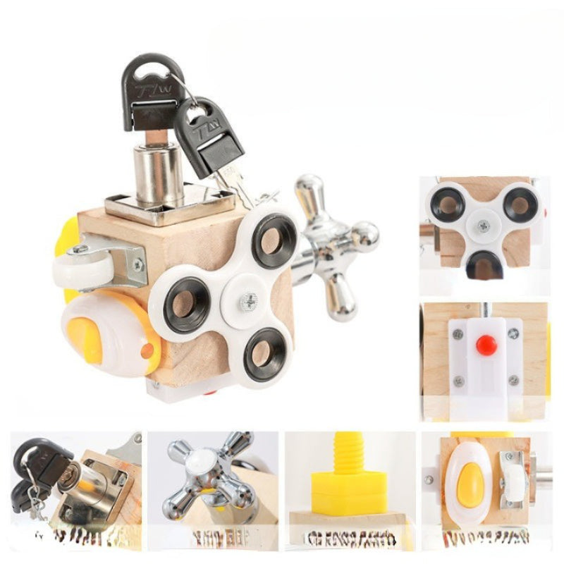 Montessori Busy Cube - Grafton Collection