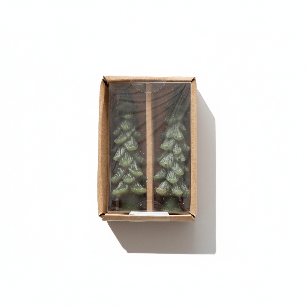 Pack Of 2 Flameless Taper Candles