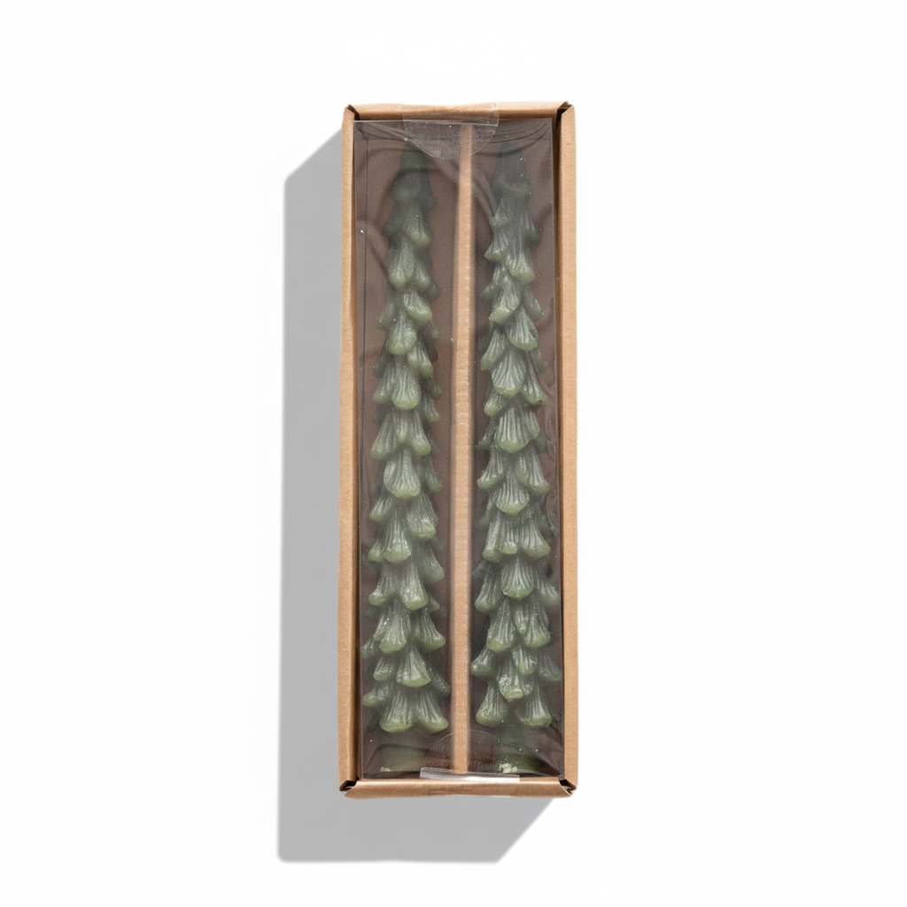 Pack Of 2 Flameless Taper Candles