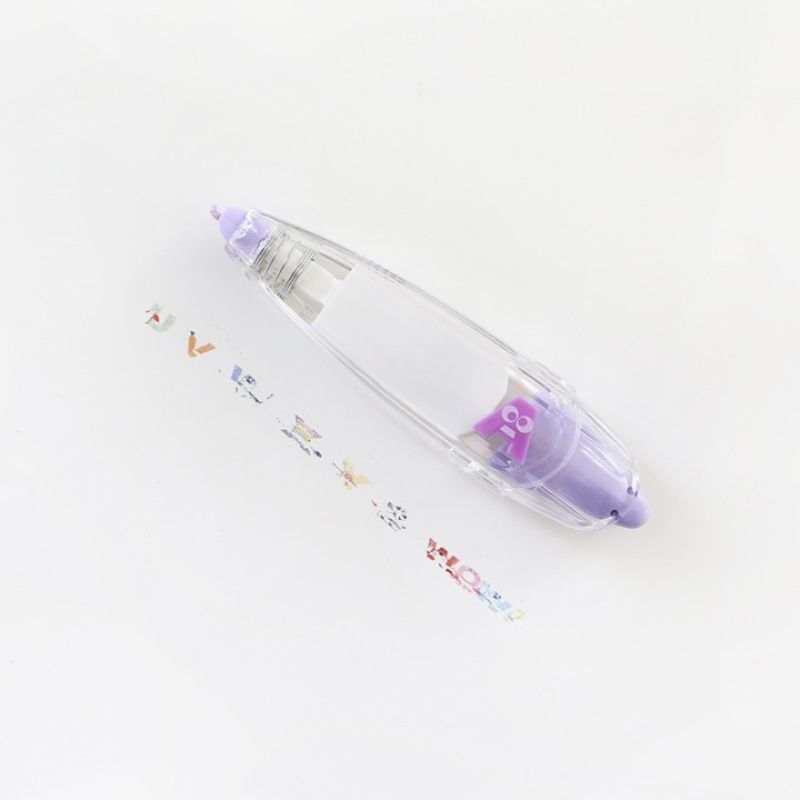 Press Type Decorative Correction Tape - Grafton Collection