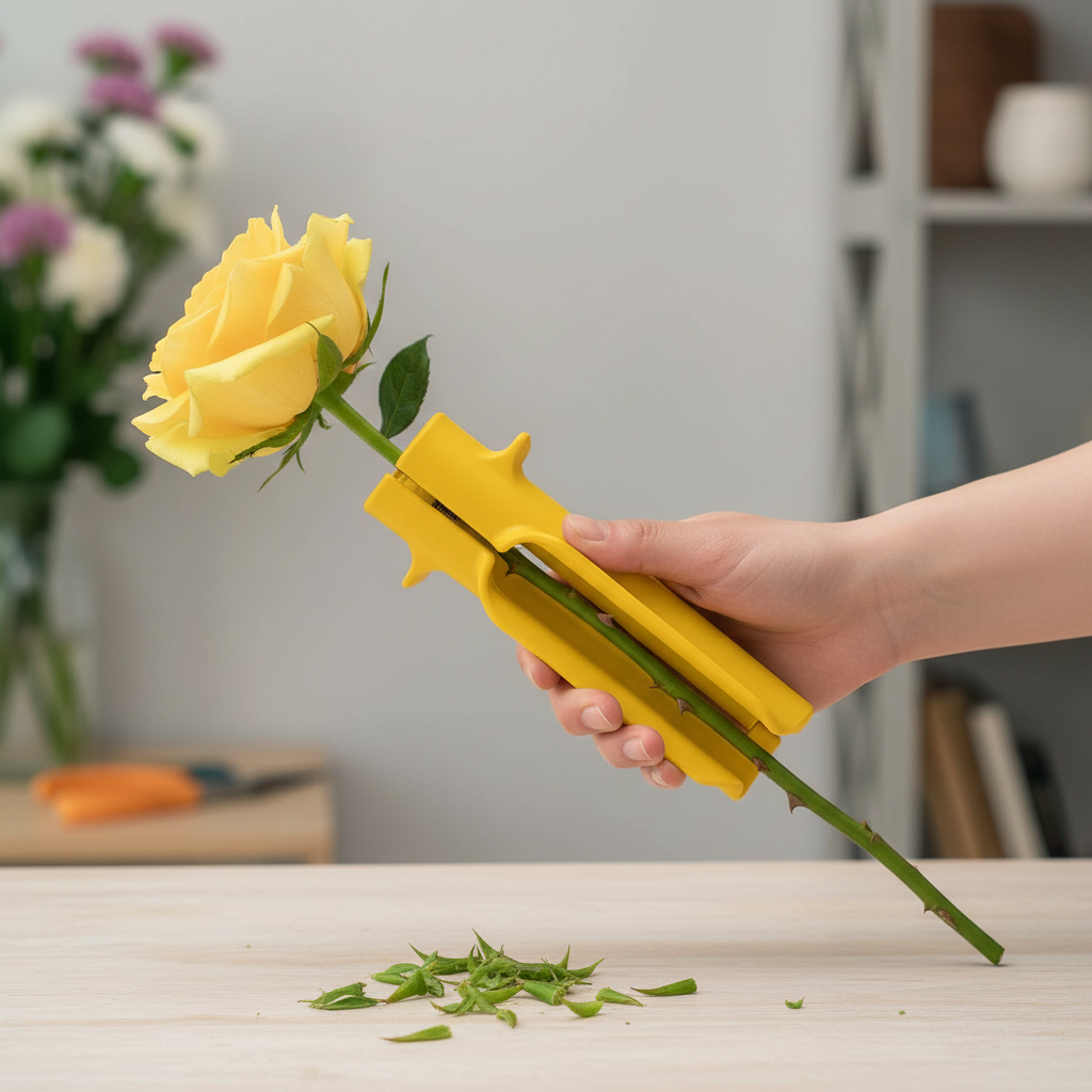 Professional Rose Thorn Remover Tool And Leaf Trimmer For Flower Arranging
