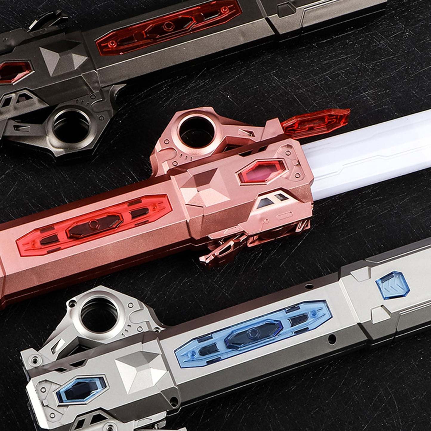 RGB Laser Sword Retractable Flash Lightsaber Toy - Grafton Collection