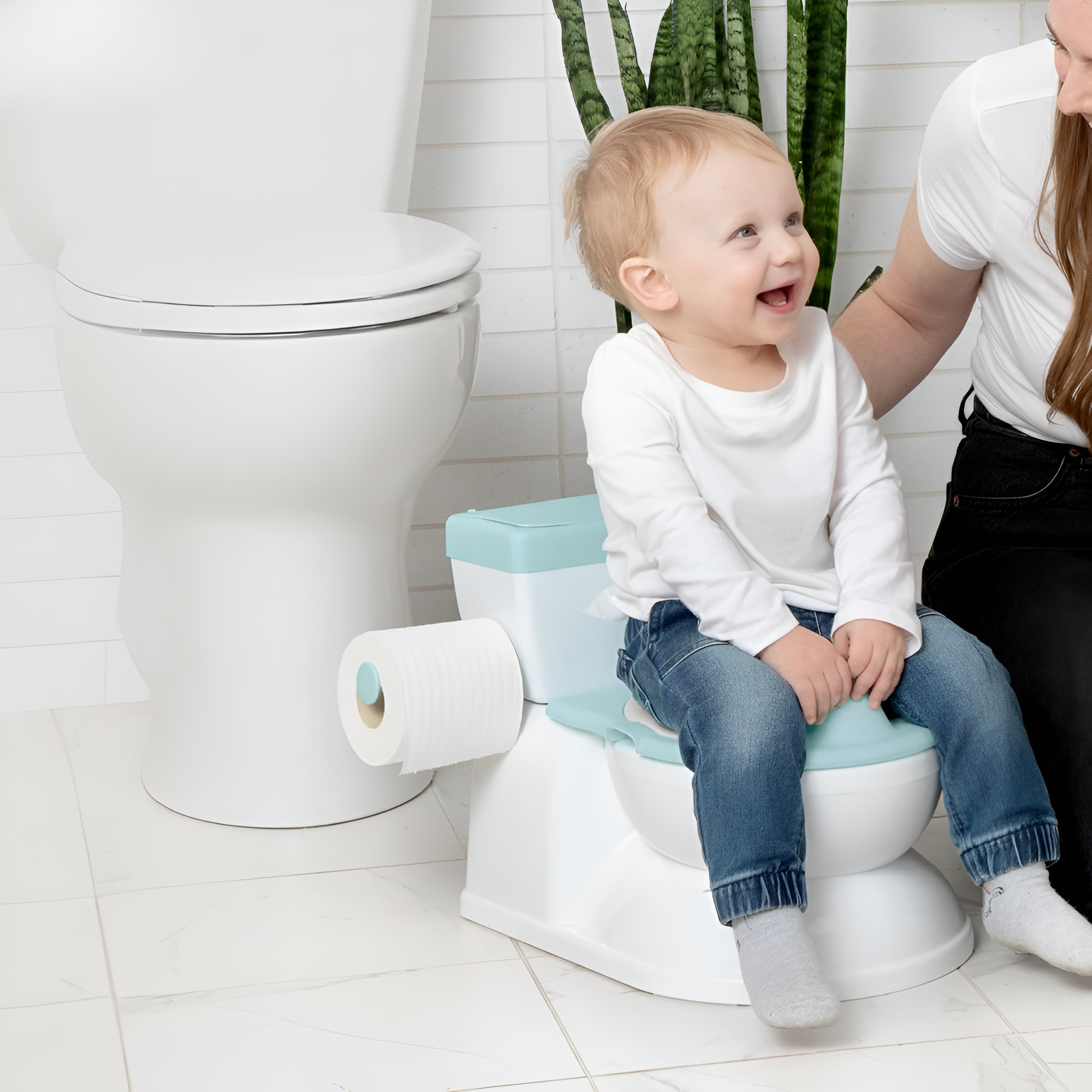Realistic Toddler Training Potty Chair With Storage